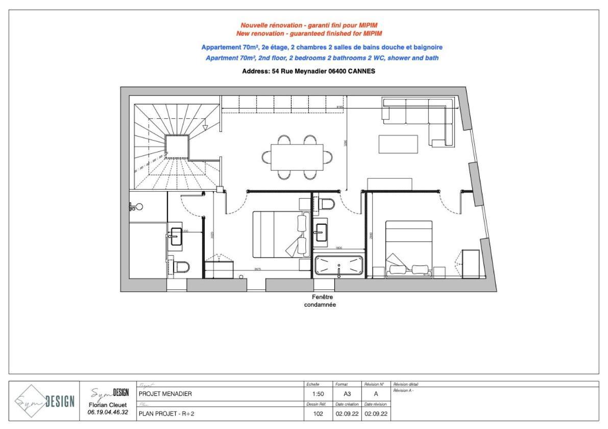 Residence Meynadier - Apartments - New - Ac - Wifi - Close Beach And Palais - Lra كان المظهر الخارجي الصورة
